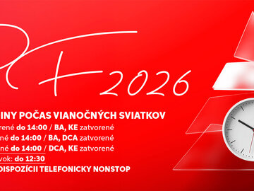 Otváracia doba Maxalarm počas vianočných sviatkov 2025