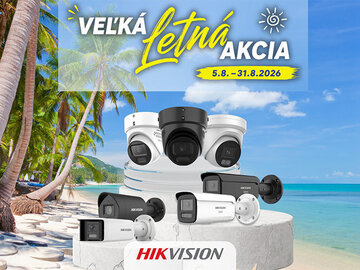 Veľká letná akcia Hikvision 2026