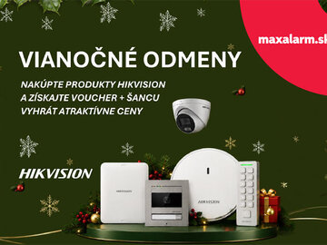 Vianočné odmeny s Hikvision 2026