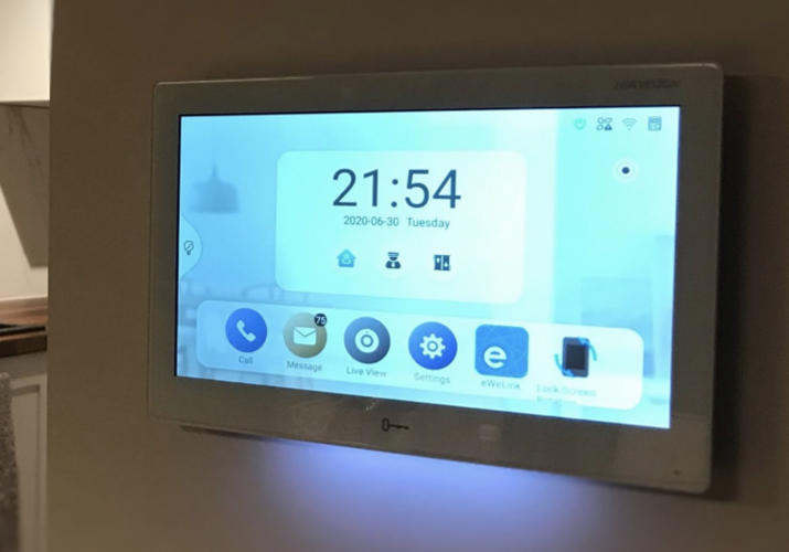 Nový FW pre android vnútorné displeje videovrátnika
