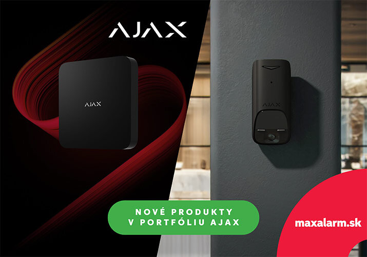 Nové produkty v portfóliu AJAX