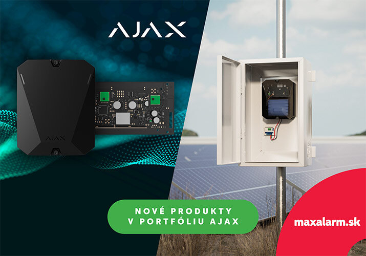 Nové produkty v portfóliu AJAX