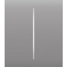 AJAX CenterButton 2-gang Fog Stredové tlačidlo