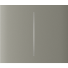 AJAX CenterButton 2-gang vertical Olive Stredové tlačidlo