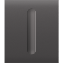 AJAX CenterButton Dimmer Grey Stredové tlačidlo