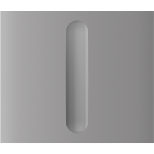 AJAX CenterButton Dimmer vertical Fog Stredové tlačidlo