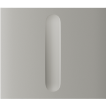 AJAX CenterButton Dimmer vertical Oyster Stredové tlačidlo