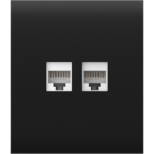 AJAX CenterCover (LAN) Black Stredový kryt