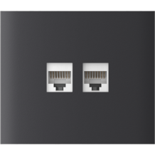 AJAX CenterCover (LAN) vertical Graphite Stredový kryt