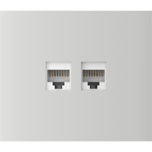 AJAX CenterCover (LAN) vertical White Stredový kryt