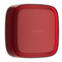 AJAX FireProtect VAD Red Bezdrôtové adresovateľné vizuálne požiarne poplašné zariadenie