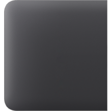 AJAX SideButton 1-gang/2-way Graphite Bočné tlačidlo