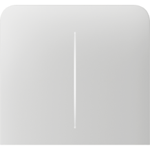 AJAX SideButton 2-gang vertical White Bočné tlačidlo