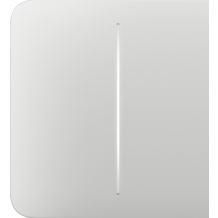 AJAX SideButton 2-gang White Bočné tlačidlo