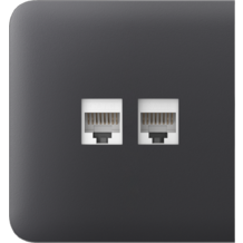 AJAX SideCover (LAN) Graphite Bočný kryt