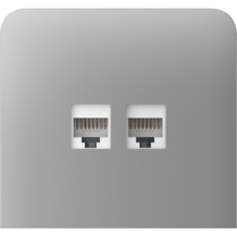 AJAX SideCover (LAN) vertical Fog Bočný kryt