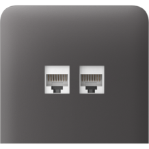 AJAX SideCover (LAN) vertical Grey Bočný kryt