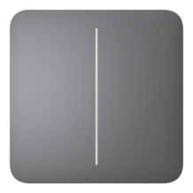 AJAX SoloButton 2-gang Grey Sólo tlačidlo