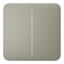 AJAX SoloButton 2-gang Olive Sólo tlačidlo