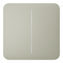 AJAX SoloButton 2-gang Oyster Sólo tlačidlo