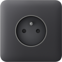 AJAX SoloCover (basic) type E Graphite Samostatný kryt