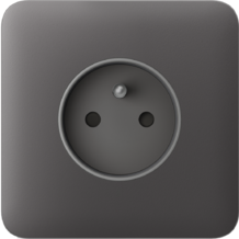 AJAX SoloCover (basic) type E Grey Samostatný kryt