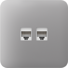 AJAX SoloCover (LAN) Fog Samostatný kryt