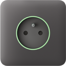 AJAX SoloCover (smart) type E Grey Samostatný kryt