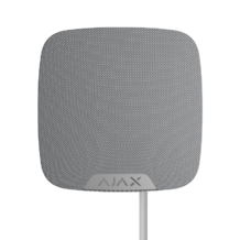 AJAX Superior HomeSiren Fibra White Drôtová vnútorná siréna