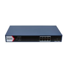 HIKVISION DS-3E1710HP-SI-8P2X 10 portový PoE switch