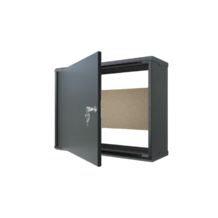 BOX TPR4 BLACK Univerzálna montážna skrinka