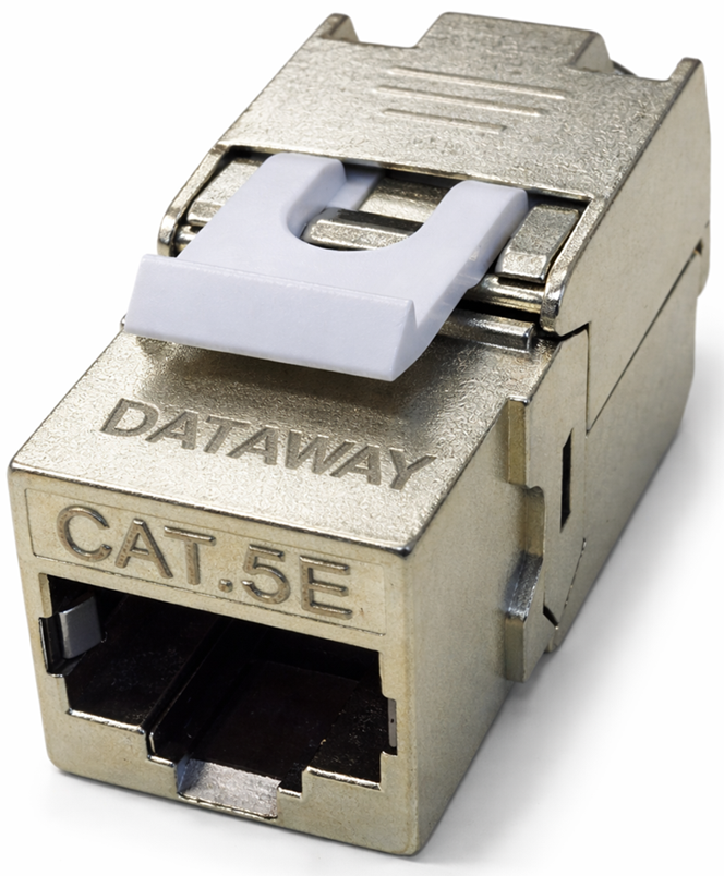 RJ45 KEYSTONE CAT5E Keystone modul pre RJ45 káble CAT5E, STP | maxalarm.sk